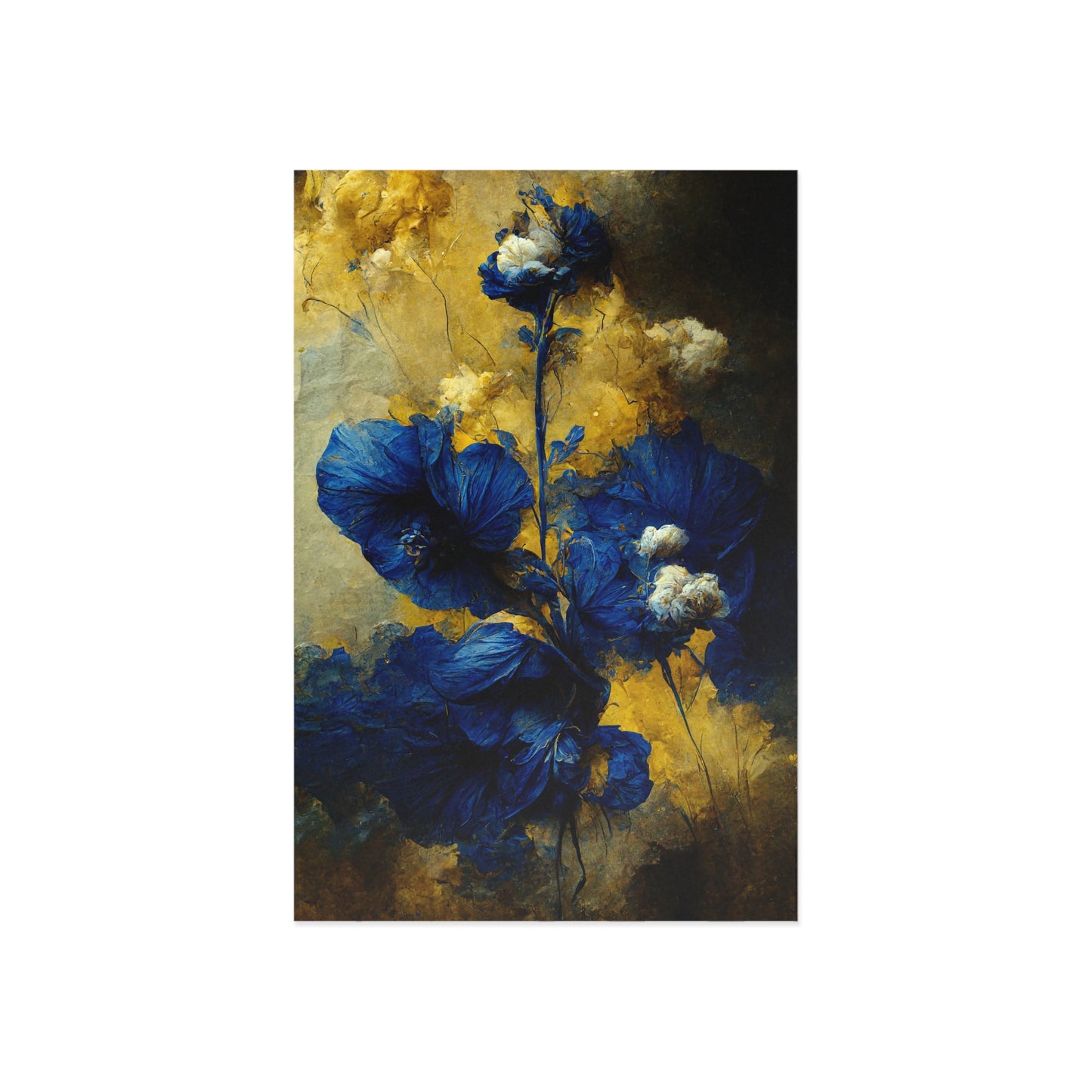 Floral Decay V - Fine Art Postcard