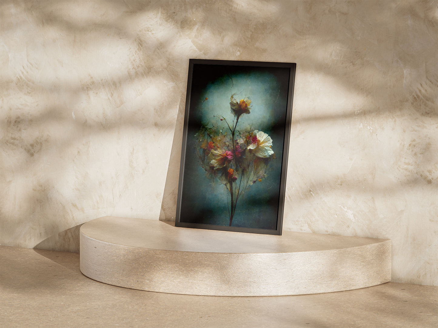 Floral Decay I - Satin Poster