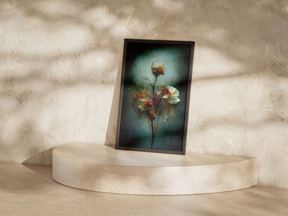 Floral Decay I - Satin Poster