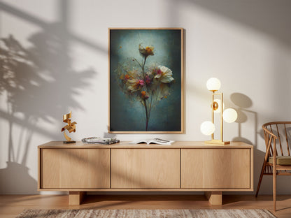 Floral Decay I - Satin Poster