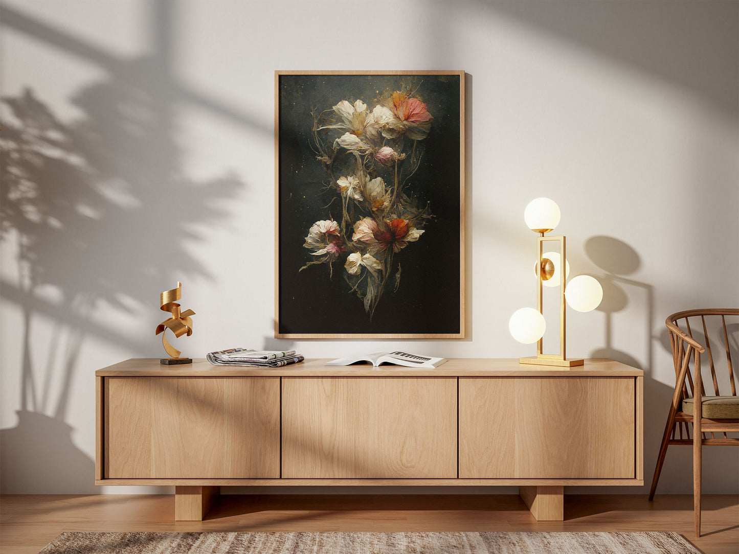 Floral Decay II - Satin Poster