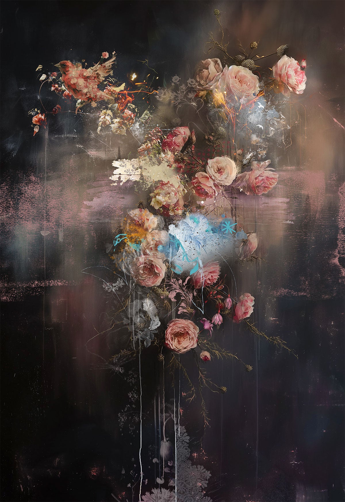 Baroque Grandeur - Satin Poster