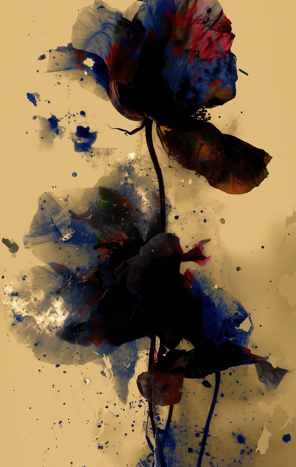 Ein Ansturm von Blut