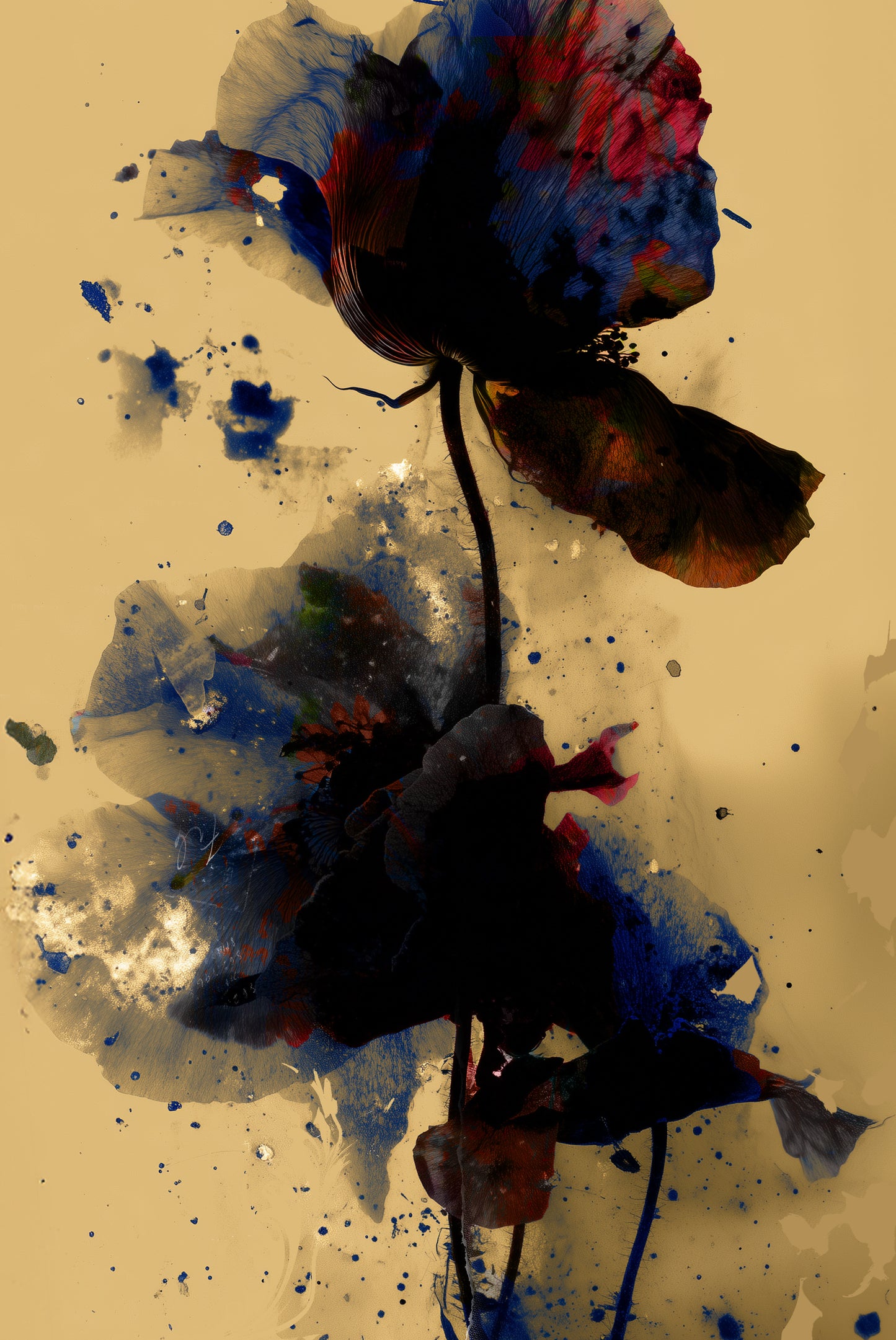 Ein Ansturm von Blut